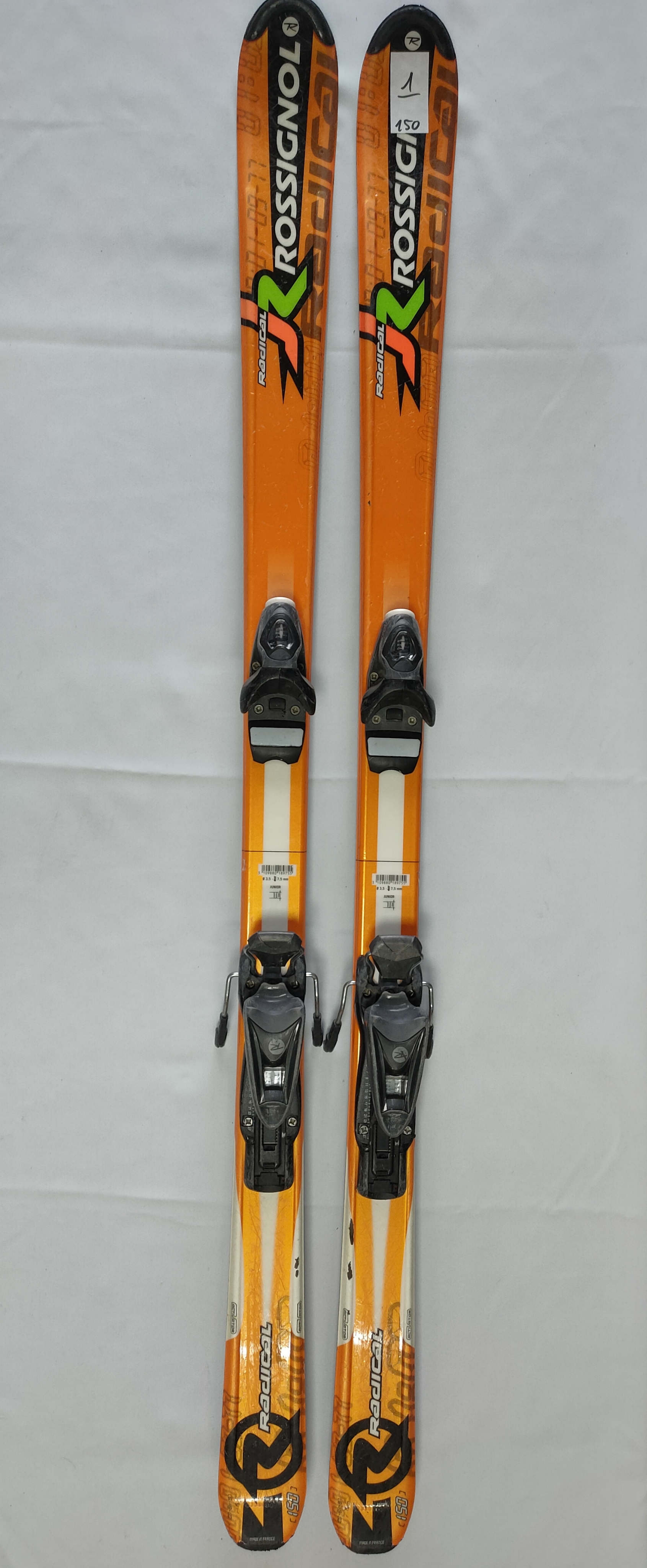 Skis Alpins Junior ROSSIGNOL RADICAL 150 cm Occasion (1)