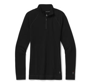 Tee shirt Femme Laine Mérino 250g Col Zippé SMARTWOOL