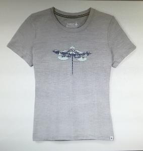 Tee Shirt Femme MC Sport 150 DRAGONFLY SUMMIT SMARTWOOL