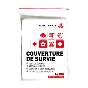 Couverture de survie argent RESCUE BLANKET ARVA