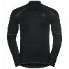 Tee Shirt Homme ML WARM COL ZIP ODLO