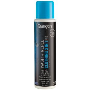 Imperméabilisant et Nettoyant Textile 300ml WASH AND REPEL CLOTHING 2 IN 1 GRANGERS