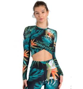 Tee Shirt Femme Crop Top JUNGLE SLAVI